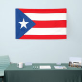 Puerto- Ricoflagge - Banner (Messeveranstaltung)