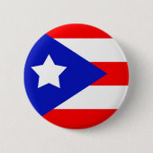 Puerto- Ricoflagge Button (Vorderseite)
