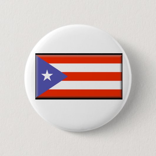 Puerto- Ricoflagge Button (Vorderseite)