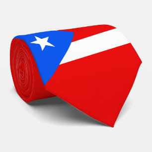 Puerto- Ricoflagge Krawatte