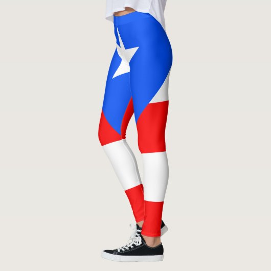 Puerto- Ricoflagge Leggings (Links)