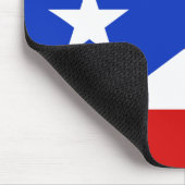 Puerto- Ricoflagge Mousepad (Ecke)