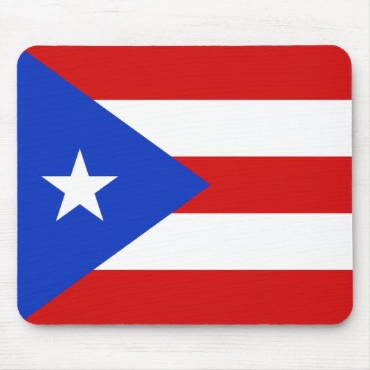 Puerto- Ricoflagge Mousepad (Vorne)
