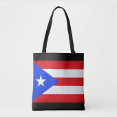 Puerto- Ricoflagge Tasche (Vorderseite)