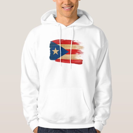 Puerto- RicoflaggeHoodie Hoodie (Vorderseite)