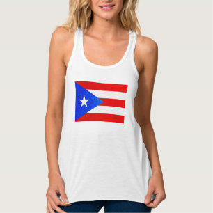 Puerto- Ricoflaggen-Shirt Tank Top