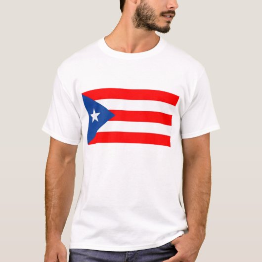 Puerto- Ricoflaggen-T - Shirt (Vorderseite)