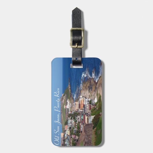 Puerto- RicoGepäckanhänger Gepäckanhänger (Vorderseite vertikal)