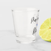 Puerto- Ricoherz-Flagge, puertorikanische Flagge Schnapsglas (Links)