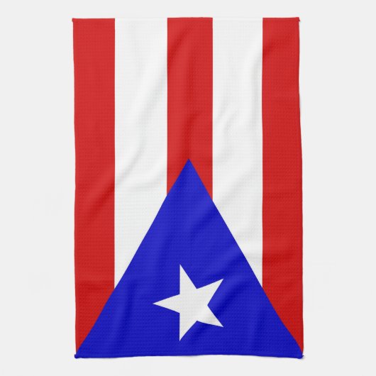 Puerto- RicoLandesflaggetuch Handtuch (Vertikal)