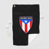 Puerto-Ricoschild Golfhandtuch (Insitu)
