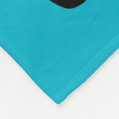 Puerto- Ricoschmetterlings-Flagge Fleecedecke (Ecke)