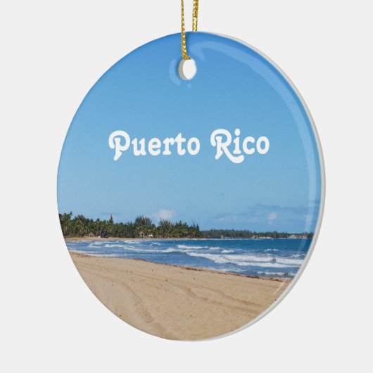 Puerto- Ricostrand Keramik Ornament (Links)
