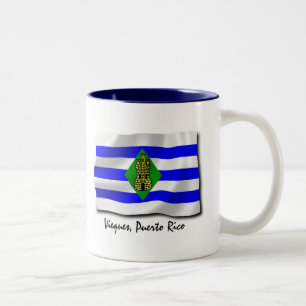 Puerto- RicoTasse: Vieques Zweifarbige Tasse