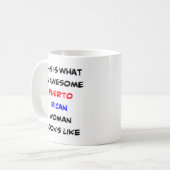 Puerto-Rikanin, phantastische Kaffee-Tasse Kaffeetasse (Vorderseite Links)