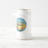 Puerto Sonnenuntergang 1557 Bierglas (Vorderseite Links)