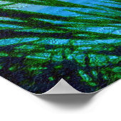 Puerto Sunset 1557 Art Print Poster (Ecke)