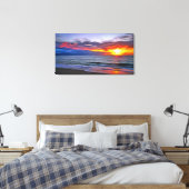 Puerto Sunset 1739 Art Leinwanddruck (Insitu (Schlafzimmer))