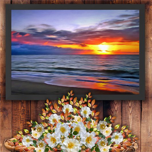 Puerto Sunset 1739 Art Print Poster