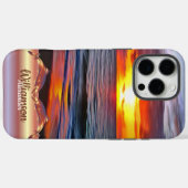 Puerto Sunset 1739 Case-Mate iPhone Hülle (Rückseite (Horizontal))