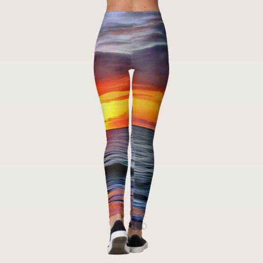 Puerto Sunset 1739 Leggings (Rückseite)