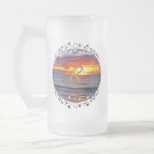 Puerto Sunset 1739 Mattglas Bierglas (Links)