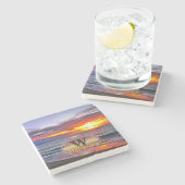 Puerto Sunset 1739 Steinuntersetzer (Seitenansicht)