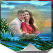 Puerto Sunset Liebe 1557 Art Print Poster