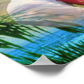 Puerto Sunset Liebe 1557 Art Print Poster (Ecke)