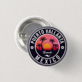 Puerto Vallarta Button (Vorne & Hinten)
