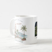Puerto Vallarta Christmas | Personalized Photo Kaffeetasse (Vorderseite Links)