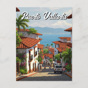 Puerto Vallarta Jalisco Mexico Travel Postkarte