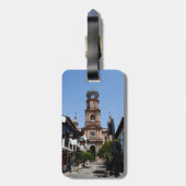 Puerto Vallarta Kirche Gepäckstück Gepäckanhänger (Rückseite vertikal)