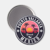 Puerto Vallarta Magnet (Vorderseite/Rückseite)