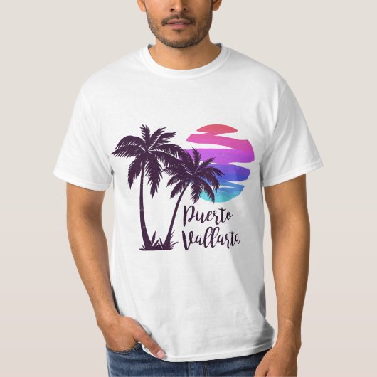 PUERTO VALLARTA Mexico Beach Vacation Spring Break T-Shirt (Vorderseite)