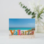 Puerto vallarta mexico postkarte (Stehend Vorderseite)