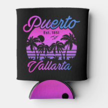 Puerto Vallarta Mexico Retro Sunset Souvenirs 60er