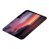 Puerto Vallarta, mexikanischer Sonnenuntergangsmag Magnet (Linke Seite)