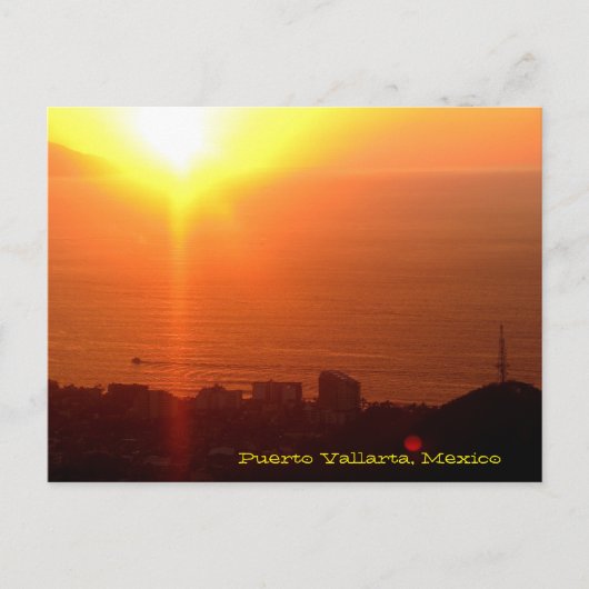 Puerto Vallarta, Mexiko Andenken Postkarte (Vorderseite)