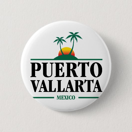 Puerto Vallarta Mexiko Button (Vorderseite)