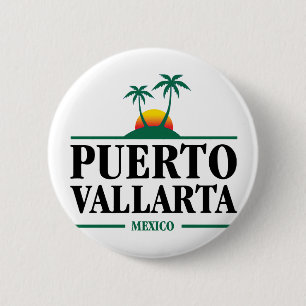 Puerto Vallarta Mexiko Button