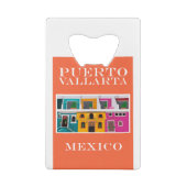Puerto Vallarta Mexiko Geldbeutel Flaschenöffner (Rückseite)