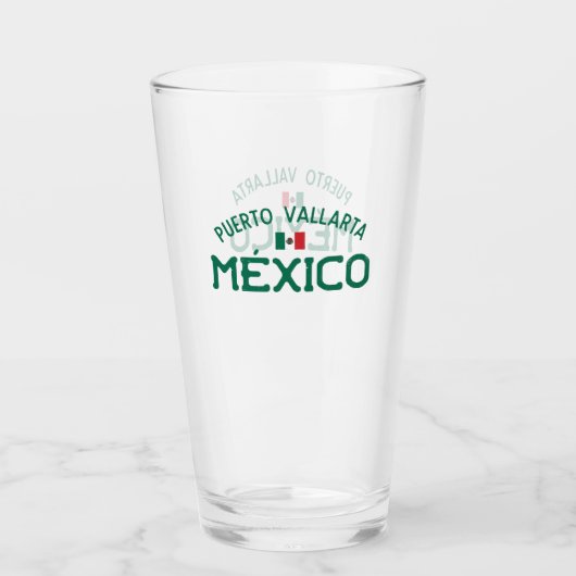 Puerto Vallarta Mexiko gestört Glas (Vorderseite)