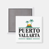 Puerto Vallarta Mexiko Magnet (Vorderseite/Rückseite)