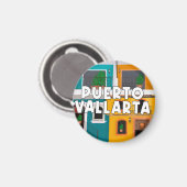 Puerto Vallarta Mexiko Magnet (Vorderseite/Rückseite)