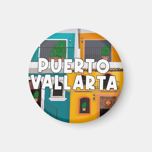 Puerto Vallarta Mexiko Magnet (Vorne)