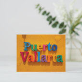 Puerto Vallarta Mexiko Postkarte (Stehend Vorderseite)