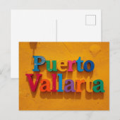 Puerto Vallarta Mexiko Postkarte (Vorne/Hinten)