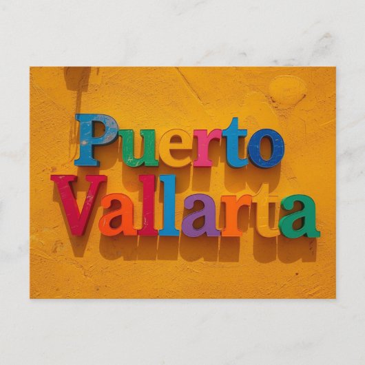 Puerto Vallarta Mexiko Postkarte (Vorderseite)