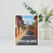 Puerto Vallarta Mexiko Reisen Postkarte (Stehend Vorderseite)